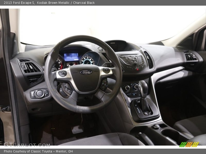 Kodiak Brown Metallic / Charcoal Black 2013 Ford Escape S