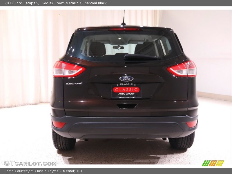 Kodiak Brown Metallic / Charcoal Black 2013 Ford Escape S