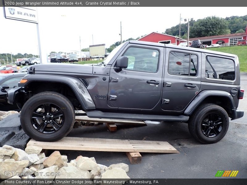 Granite Crystal Metallic / Black 2020 Jeep Wrangler Unlimited Altitude 4x4