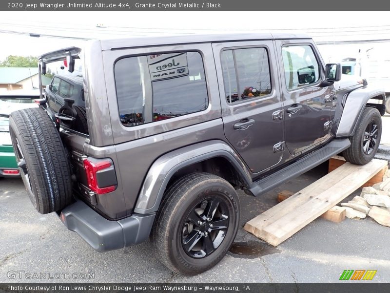 Granite Crystal Metallic / Black 2020 Jeep Wrangler Unlimited Altitude 4x4