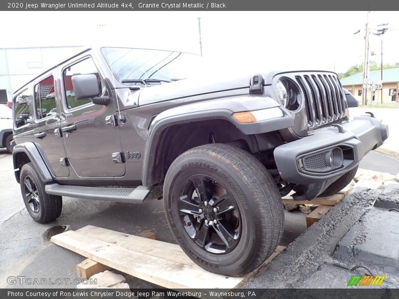 Granite Crystal Metallic / Black 2020 Jeep Wrangler Unlimited Altitude 4x4