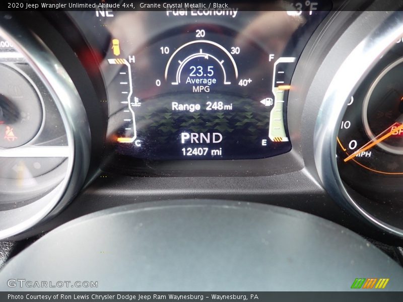 Granite Crystal Metallic / Black 2020 Jeep Wrangler Unlimited Altitude 4x4
