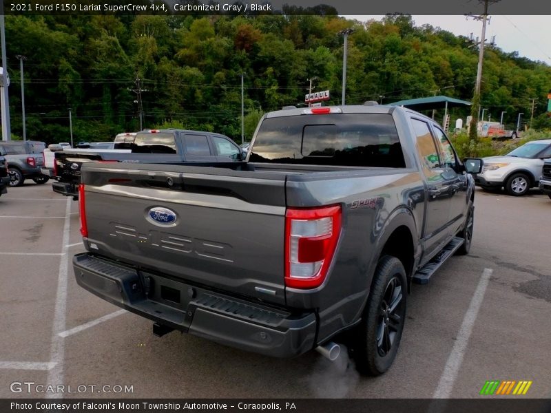 Carbonized Gray / Black 2021 Ford F150 Lariat SuperCrew 4x4