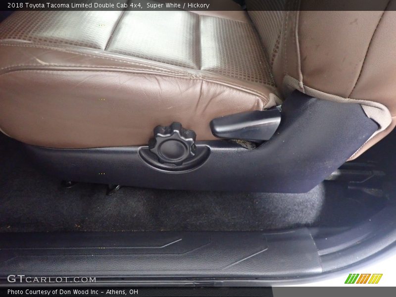 Front Seat of 2018 Tacoma Limited Double Cab 4x4