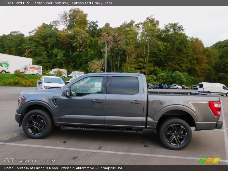  2021 F150 Lariat SuperCrew 4x4 Carbonized Gray