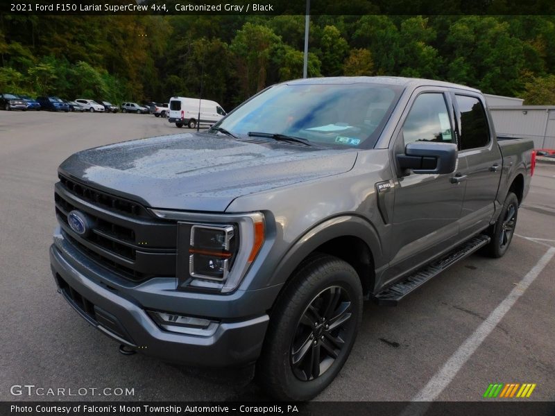 Carbonized Gray / Black 2021 Ford F150 Lariat SuperCrew 4x4
