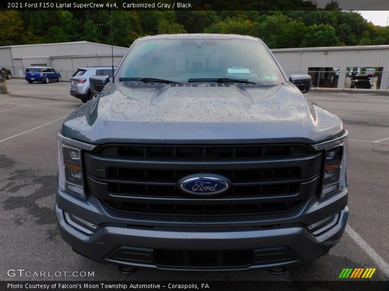 Carbonized Gray / Black 2021 Ford F150 Lariat SuperCrew 4x4