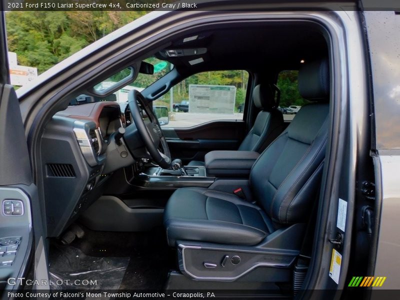 Front Seat of 2021 F150 Lariat SuperCrew 4x4