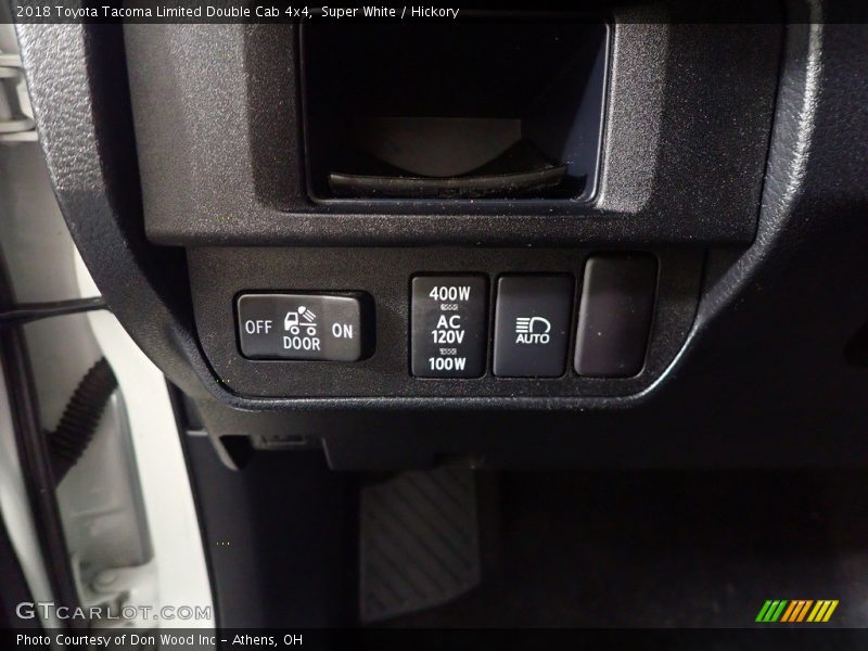 Super White / Hickory 2018 Toyota Tacoma Limited Double Cab 4x4