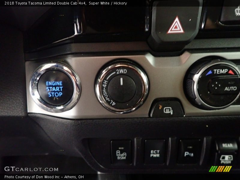 Super White / Hickory 2018 Toyota Tacoma Limited Double Cab 4x4