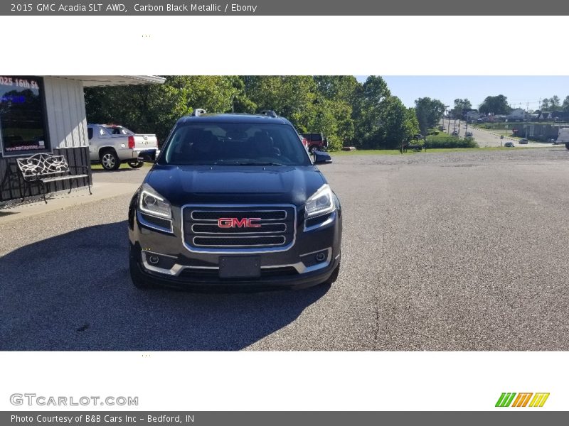 Carbon Black Metallic / Ebony 2015 GMC Acadia SLT AWD
