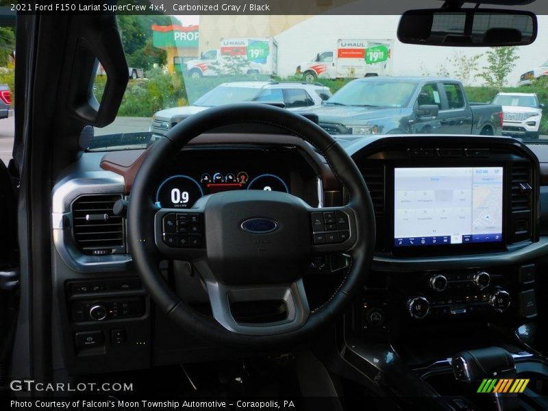Carbonized Gray / Black 2021 Ford F150 Lariat SuperCrew 4x4