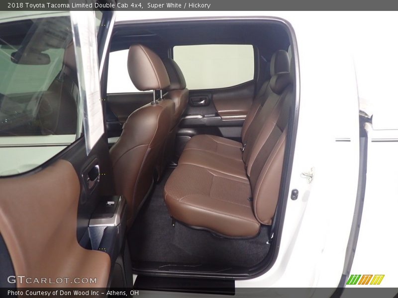 Rear Seat of 2018 Tacoma Limited Double Cab 4x4