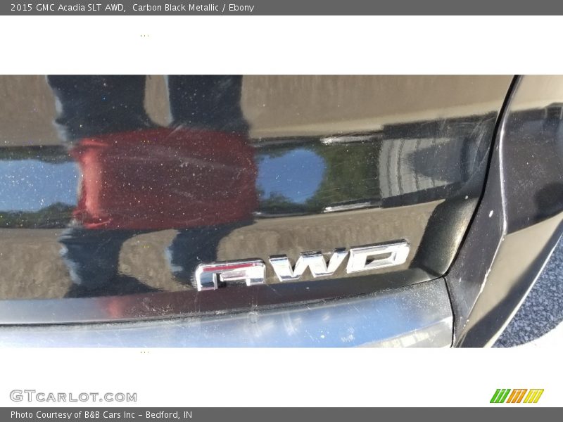 Carbon Black Metallic / Ebony 2015 GMC Acadia SLT AWD