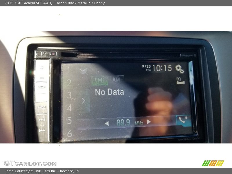Carbon Black Metallic / Ebony 2015 GMC Acadia SLT AWD
