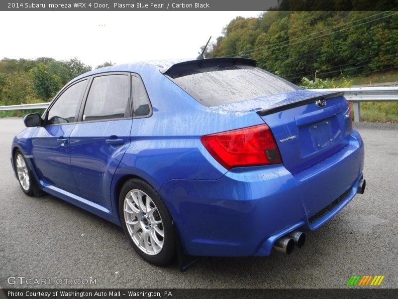 Plasma Blue Pearl / Carbon Black 2014 Subaru Impreza WRX 4 Door