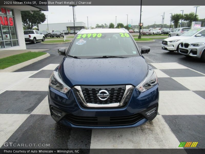 Deep Blue Pearl Metallic / Charcoal 2020 Nissan Kicks SR