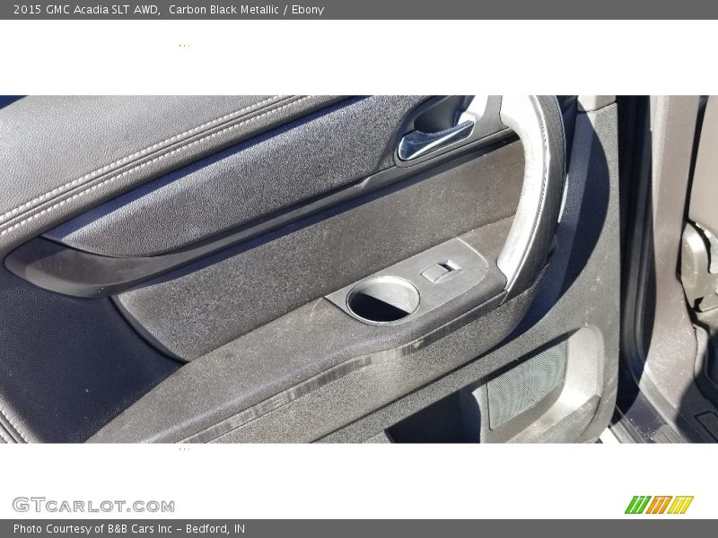 Carbon Black Metallic / Ebony 2015 GMC Acadia SLT AWD