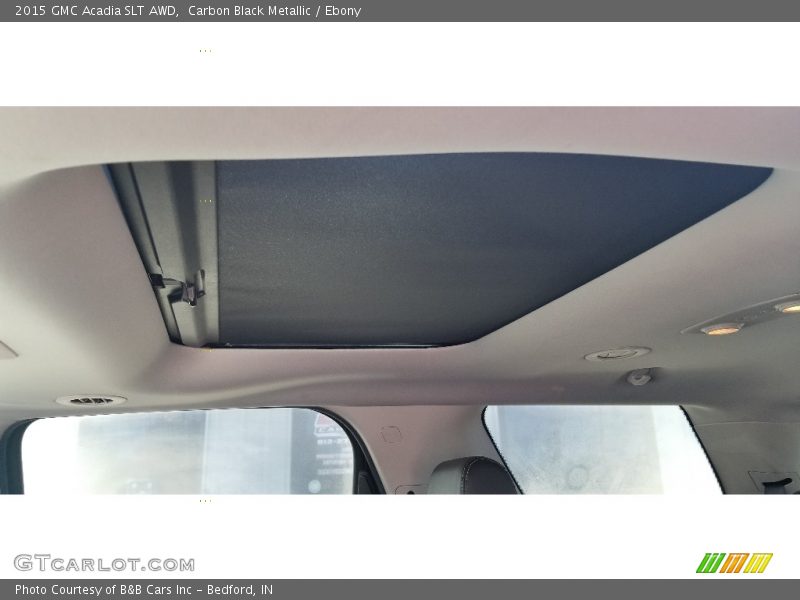 Carbon Black Metallic / Ebony 2015 GMC Acadia SLT AWD