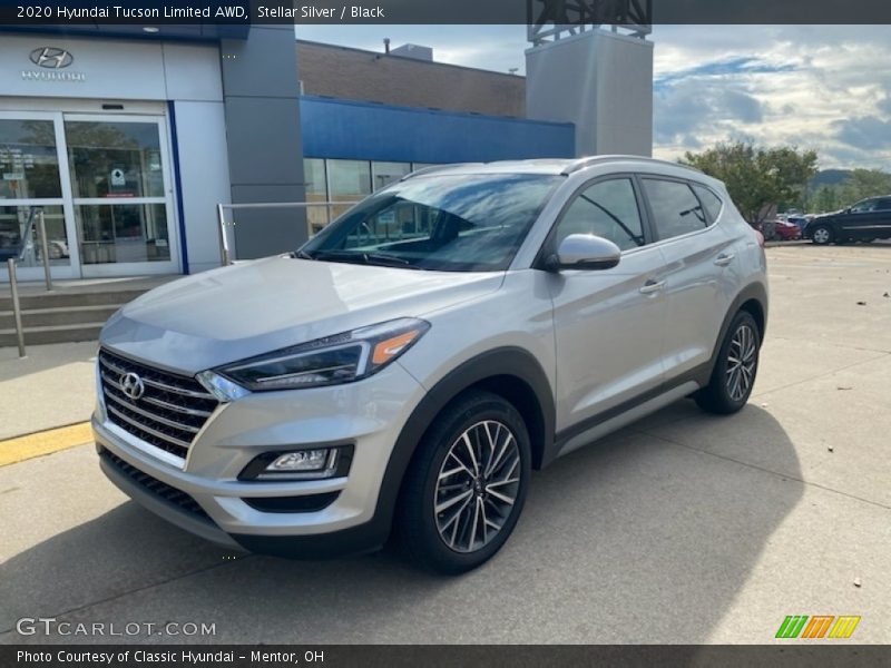 Stellar Silver / Black 2020 Hyundai Tucson Limited AWD
