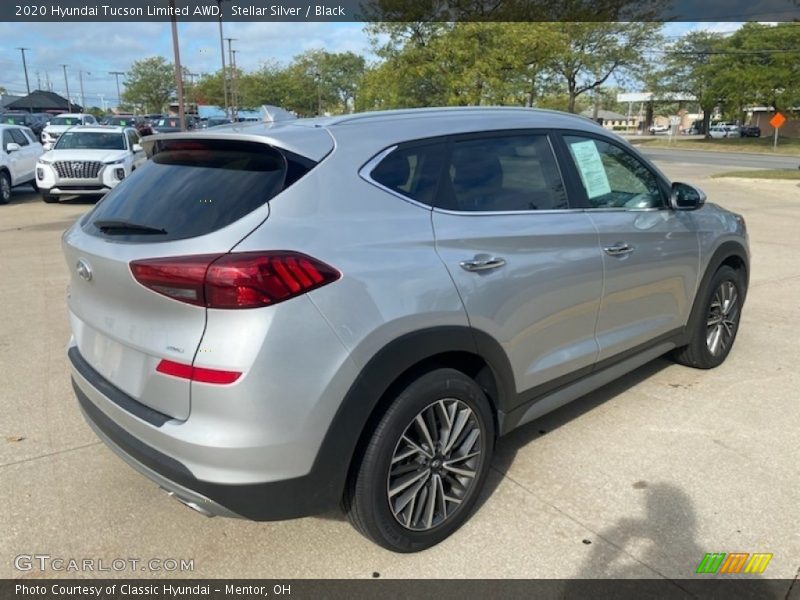 Stellar Silver / Black 2020 Hyundai Tucson Limited AWD