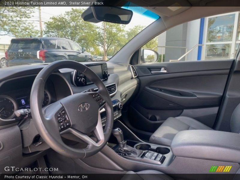 Stellar Silver / Black 2020 Hyundai Tucson Limited AWD