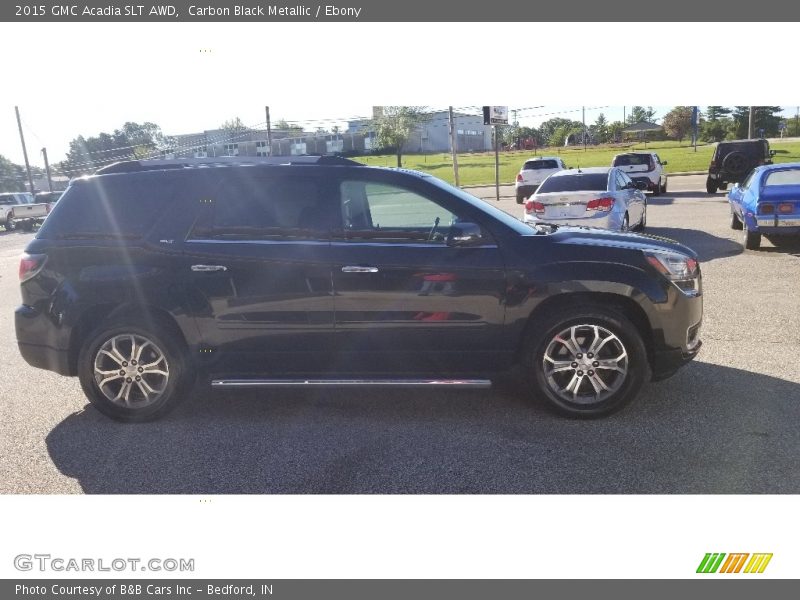 Carbon Black Metallic / Ebony 2015 GMC Acadia SLT AWD