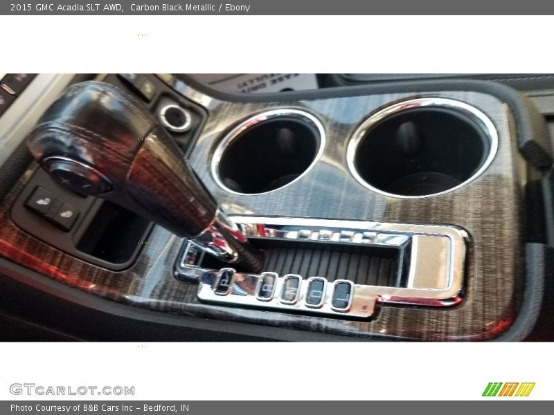 Carbon Black Metallic / Ebony 2015 GMC Acadia SLT AWD