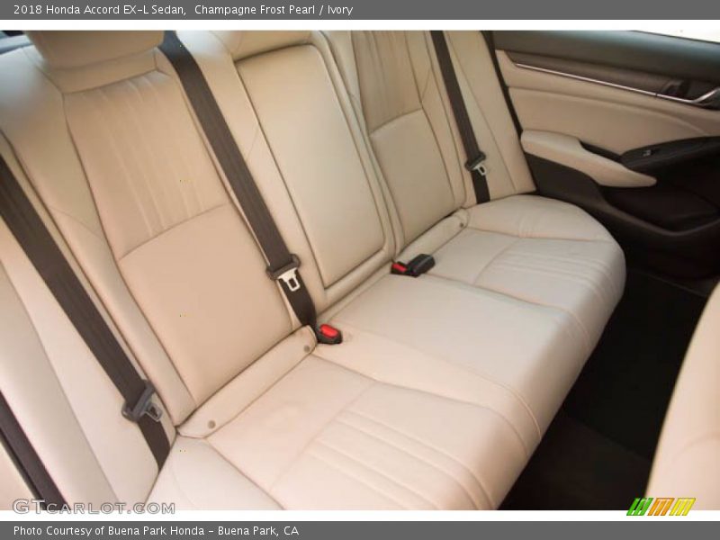 Champagne Frost Pearl / Ivory 2018 Honda Accord EX-L Sedan