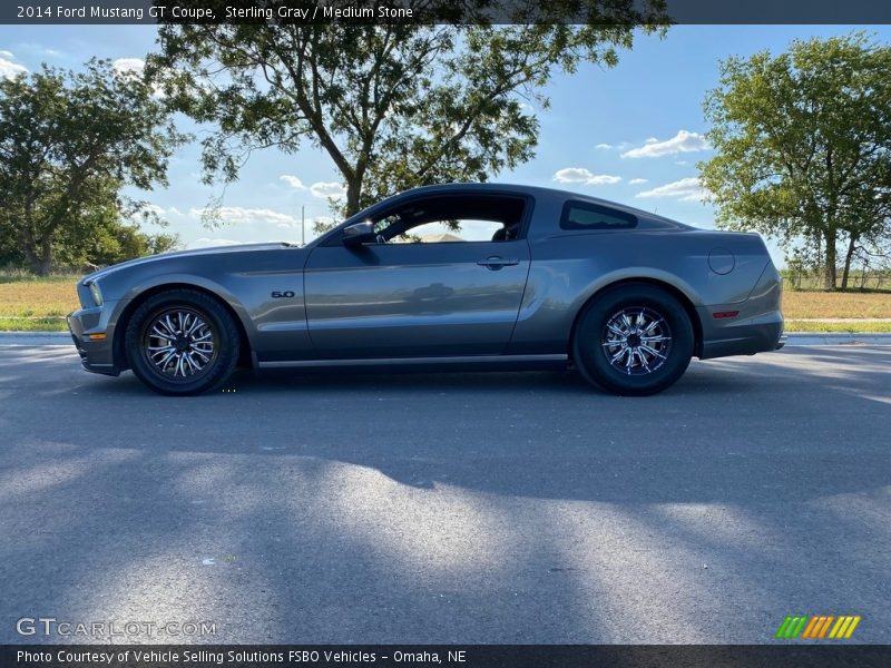 Sterling Gray / Medium Stone 2014 Ford Mustang GT Coupe