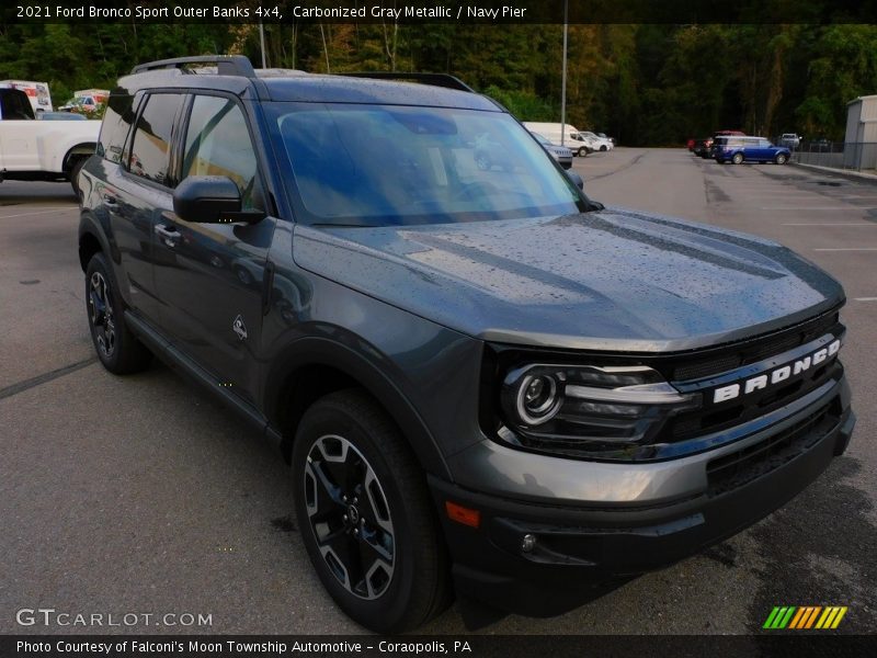 Front 3/4 View of 2021 Bronco Sport Outer Banks 4x4