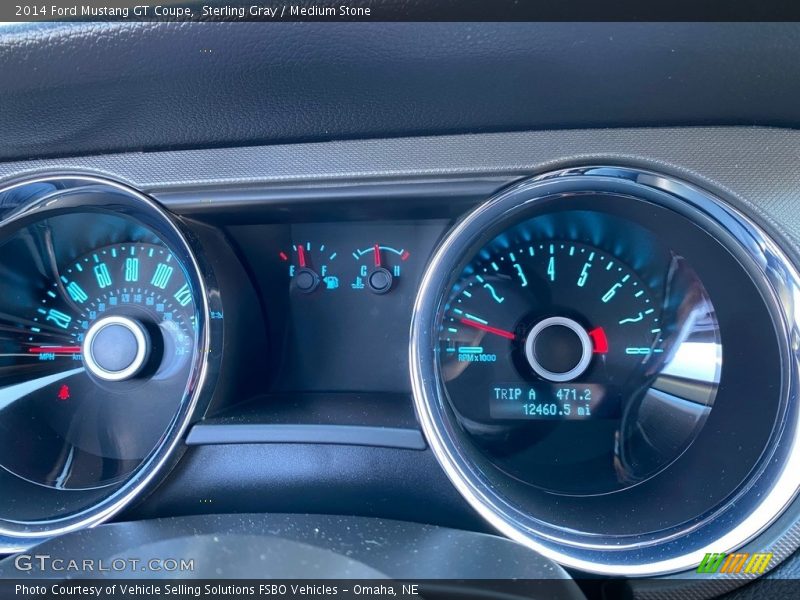 Sterling Gray / Medium Stone 2014 Ford Mustang GT Coupe
