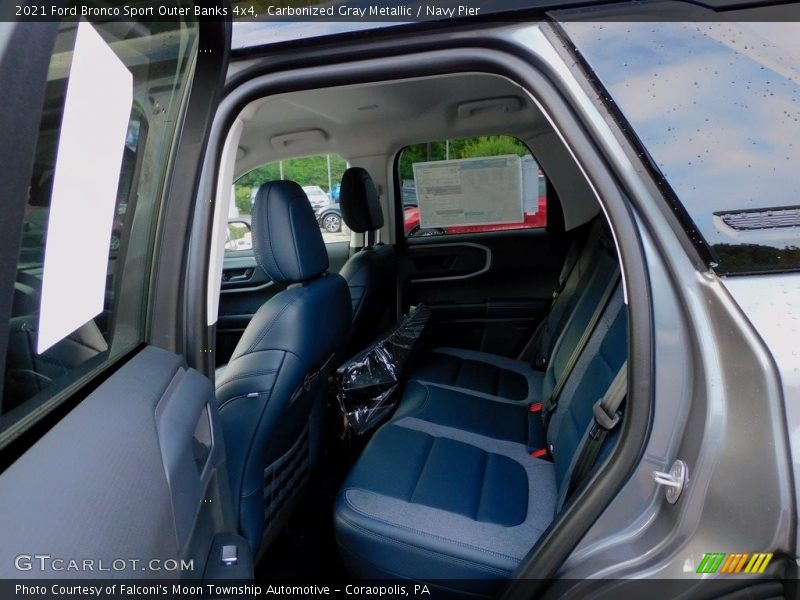 Rear Seat of 2021 Bronco Sport Outer Banks 4x4