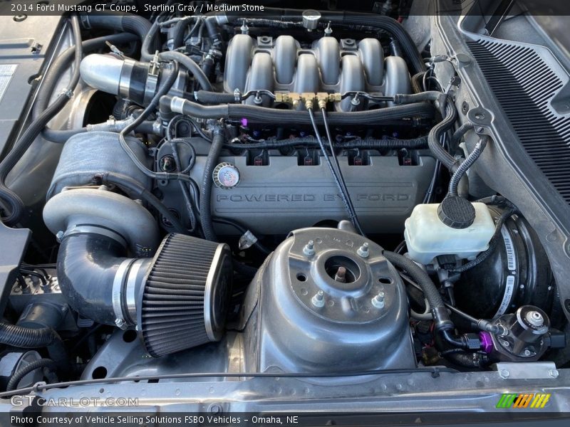 Sterling Gray / Medium Stone 2014 Ford Mustang GT Coupe