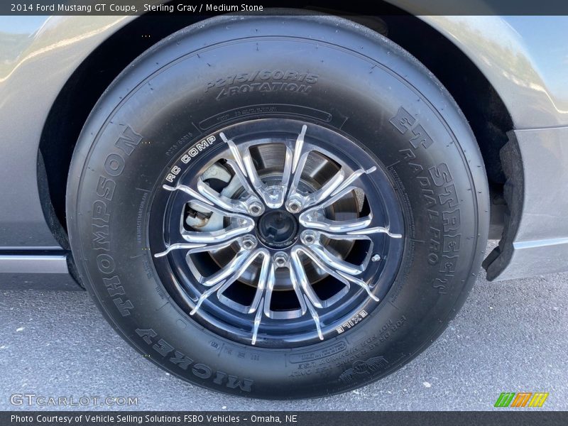 Sterling Gray / Medium Stone 2014 Ford Mustang GT Coupe