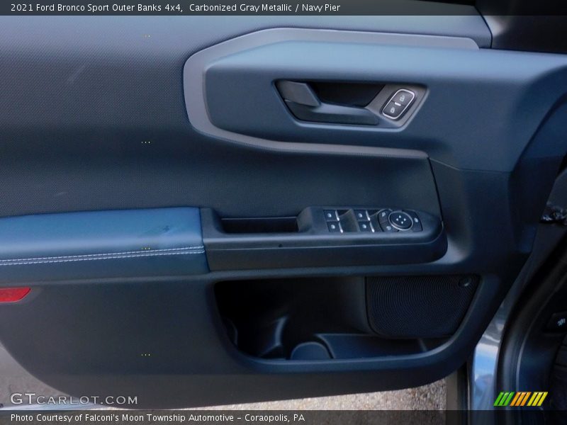 Carbonized Gray Metallic / Navy Pier 2021 Ford Bronco Sport Outer Banks 4x4