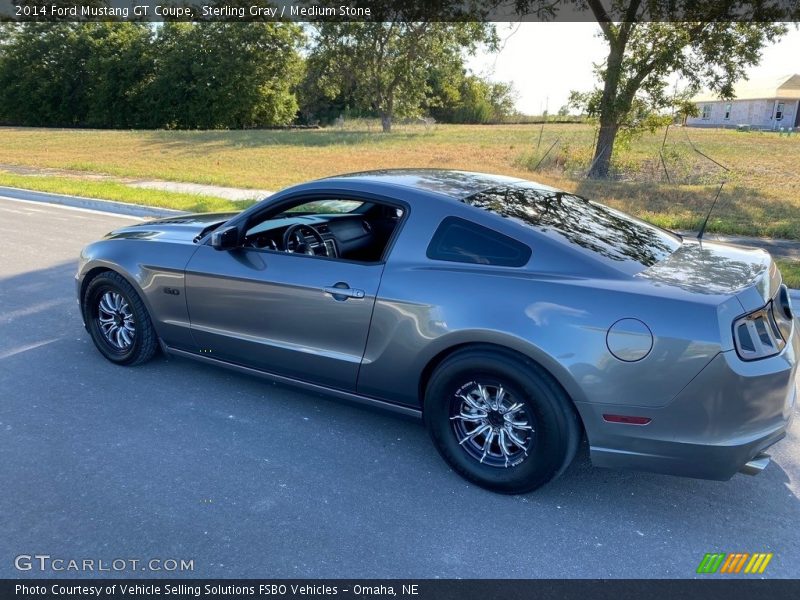 Sterling Gray / Medium Stone 2014 Ford Mustang GT Coupe