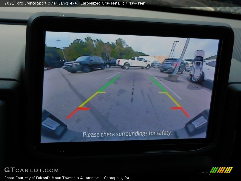 Carbonized Gray Metallic / Navy Pier 2021 Ford Bronco Sport Outer Banks 4x4