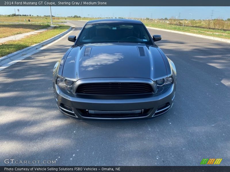 Sterling Gray / Medium Stone 2014 Ford Mustang GT Coupe