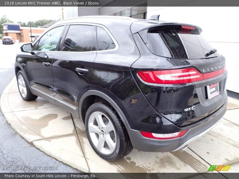 Black Velvet / Ebony 2018 Lincoln MKC Premier AWD