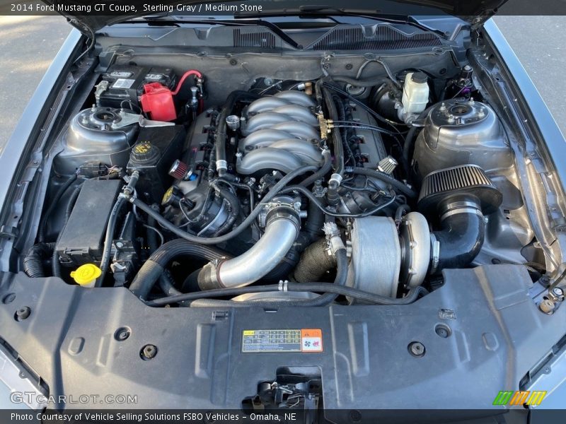 Sterling Gray / Medium Stone 2014 Ford Mustang GT Coupe