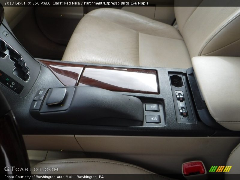 Claret Red Mica / Parchment/Espresso Birds Eye Maple 2013 Lexus RX 350 AWD