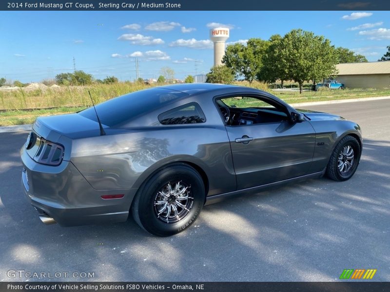 Sterling Gray / Medium Stone 2014 Ford Mustang GT Coupe