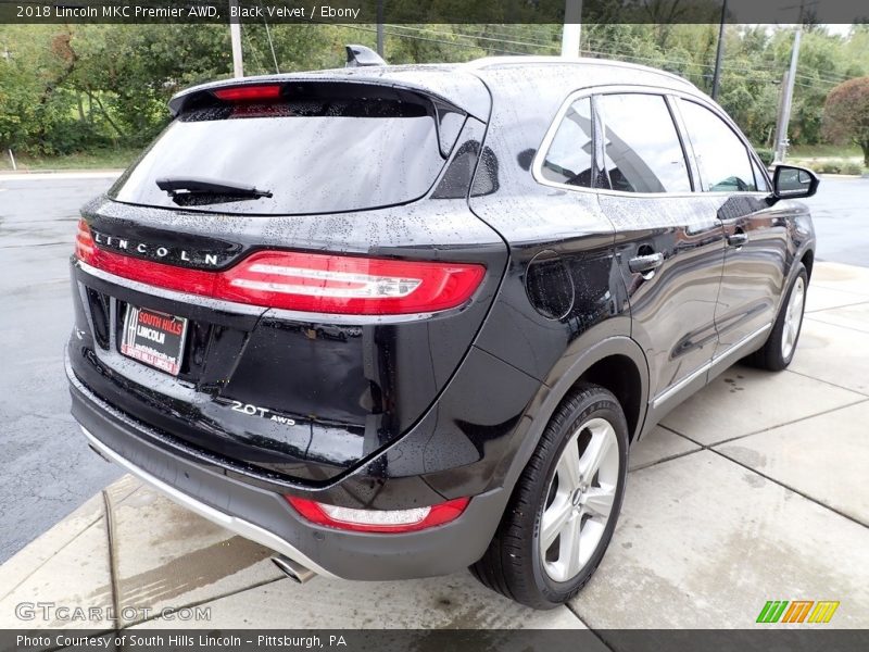 Black Velvet / Ebony 2018 Lincoln MKC Premier AWD