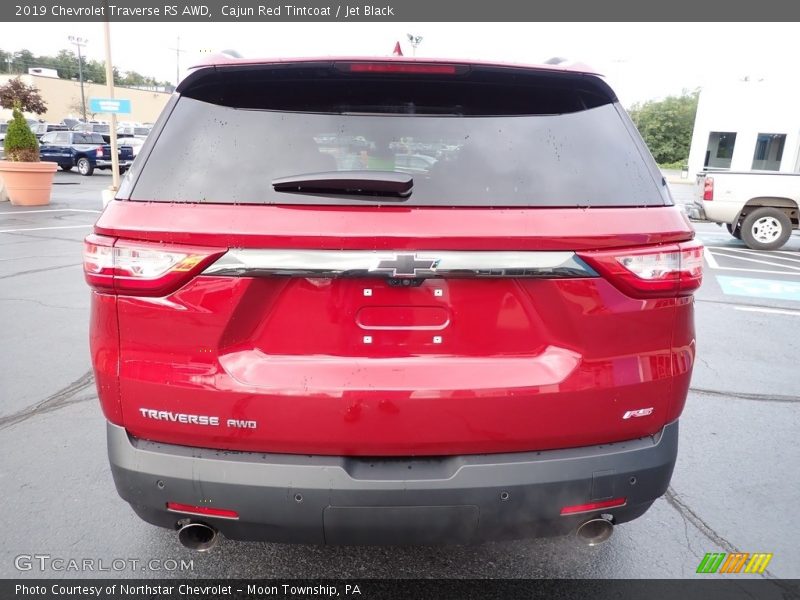Cajun Red Tintcoat / Jet Black 2019 Chevrolet Traverse RS AWD