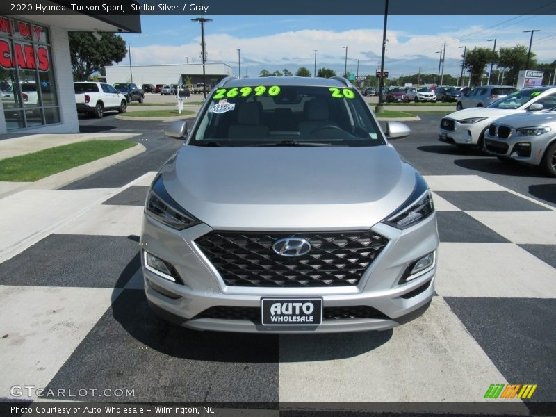 Stellar Silver / Gray 2020 Hyundai Tucson Sport