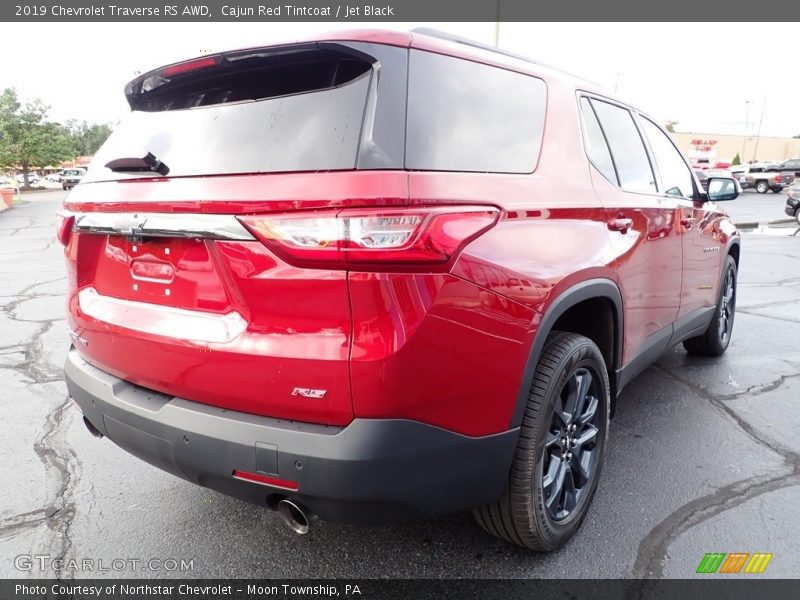 Cajun Red Tintcoat / Jet Black 2019 Chevrolet Traverse RS AWD