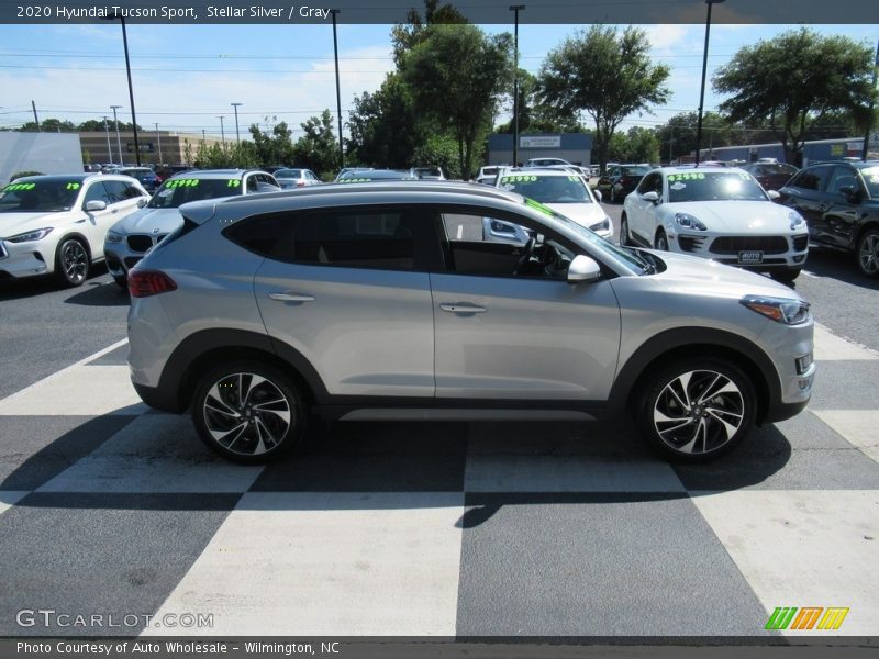 Stellar Silver / Gray 2020 Hyundai Tucson Sport
