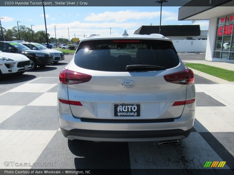 Stellar Silver / Gray 2020 Hyundai Tucson Sport