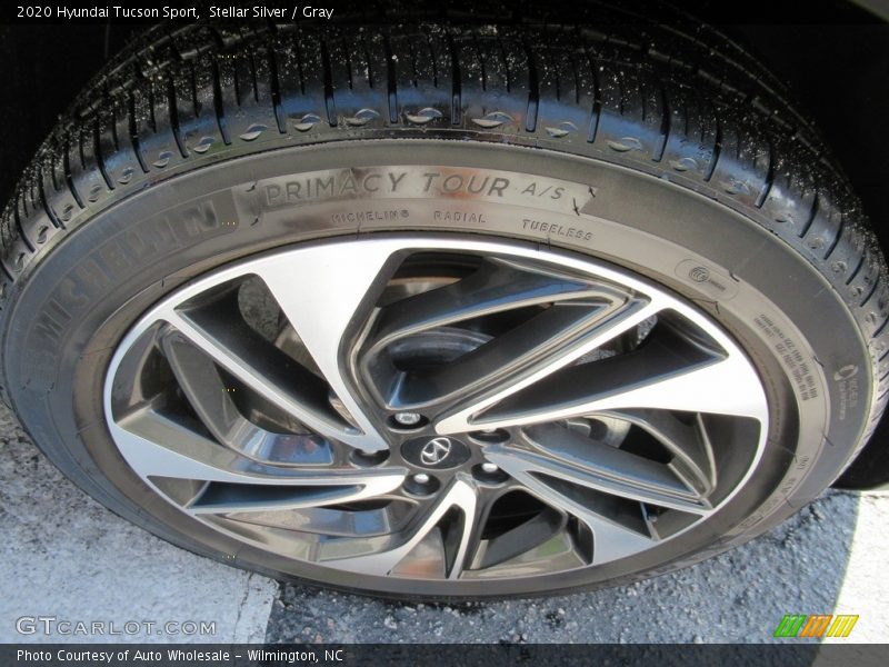 Stellar Silver / Gray 2020 Hyundai Tucson Sport